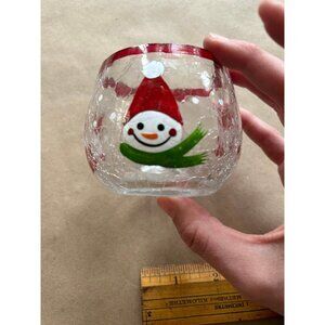 Snowman Tealight Candle holder